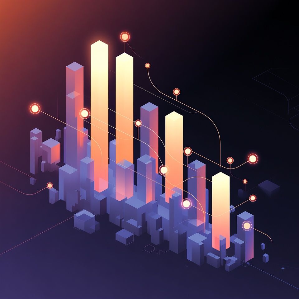 creative concept showing rising posts engagement